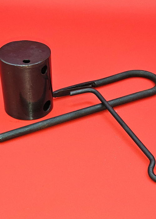 Viking Age Barrel Padlock with Key